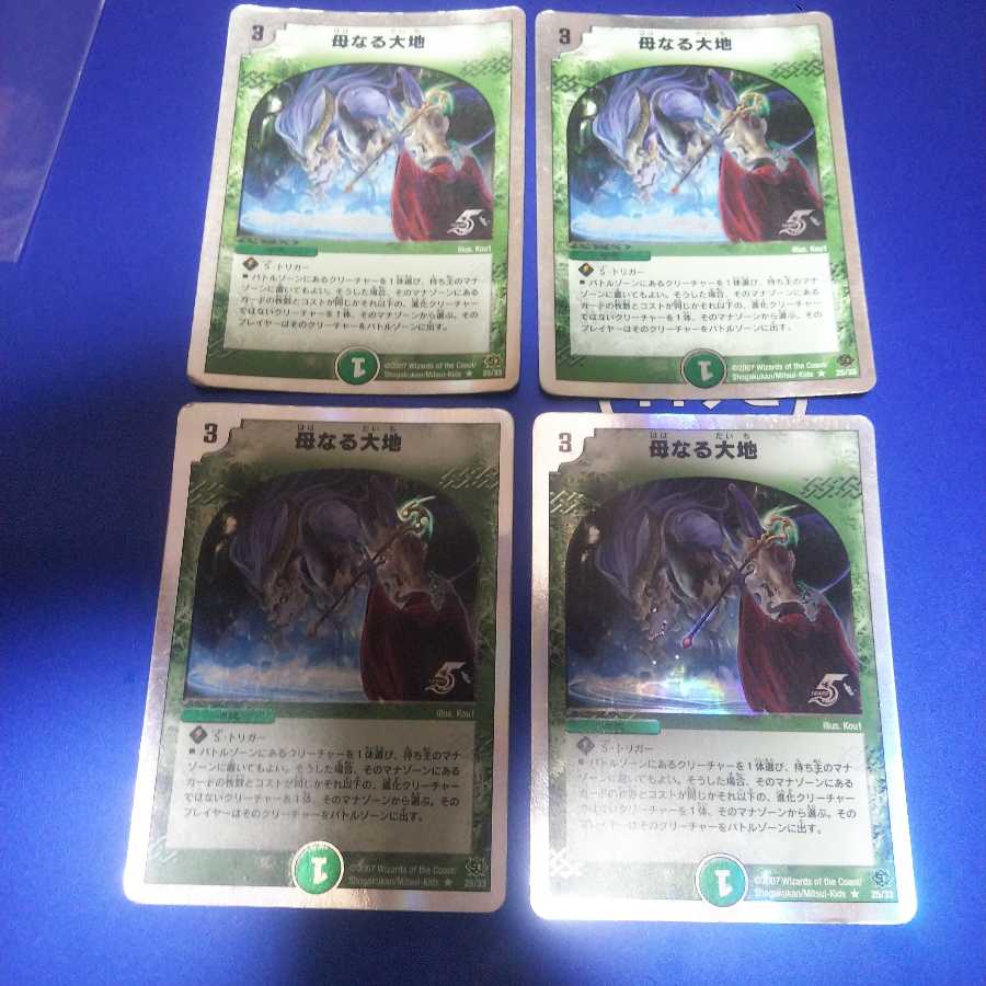 母なる大地 4枚