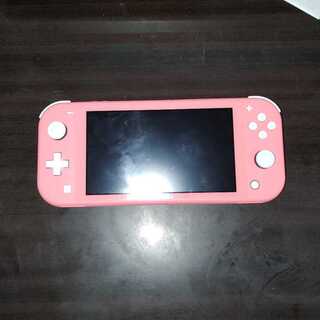 （説明文あり）SwitchLite　コーラルピンク