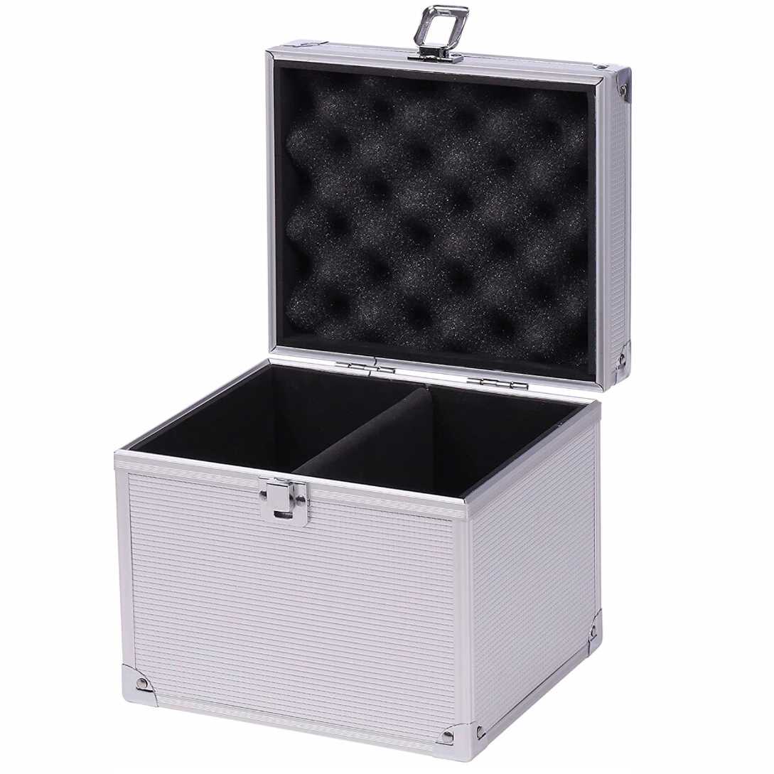 【おもちゃの神様】PSA・BSG各種ローダー対応アタッシュケースBOX(銀)