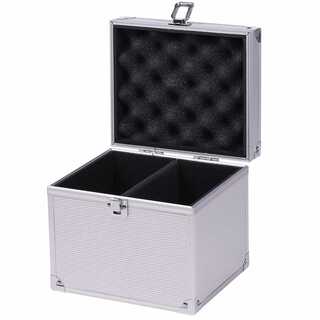 【おもちゃの神様】PSA・BSG各種ローダー対応アタッシュケースBOX(銀)