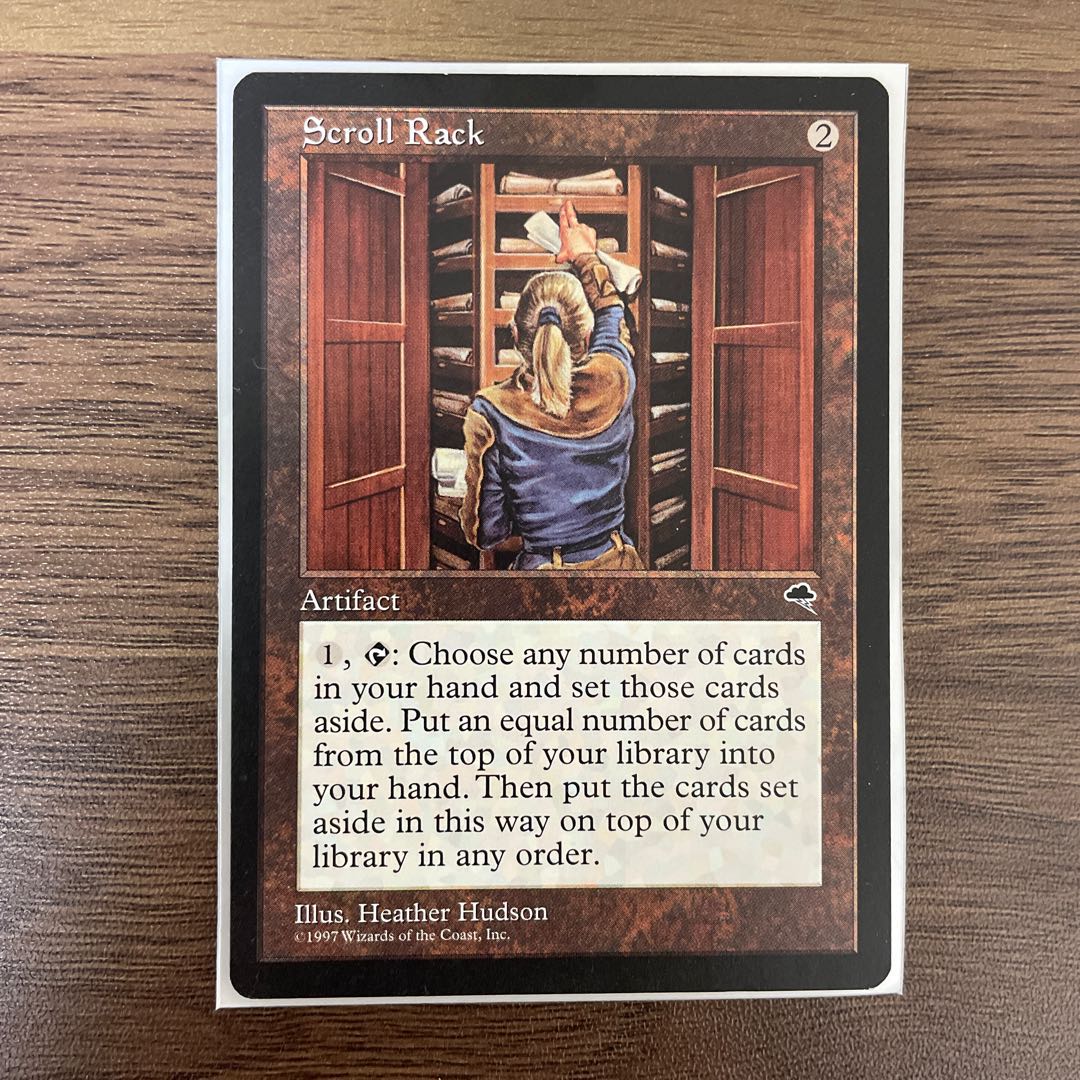 Scroll Rack TMP English MTG