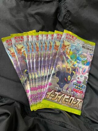 イーブイヒーローズ10パック