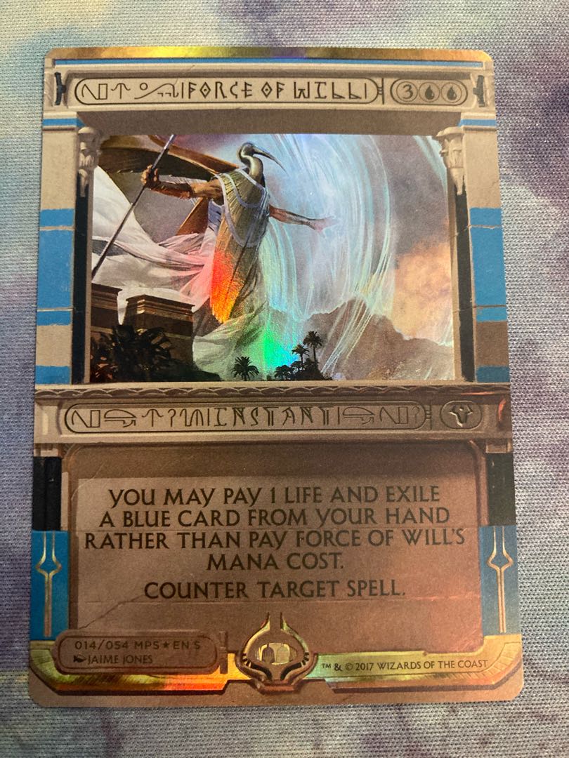 MPS 意志の力　英FOIL1枚　マスターピース