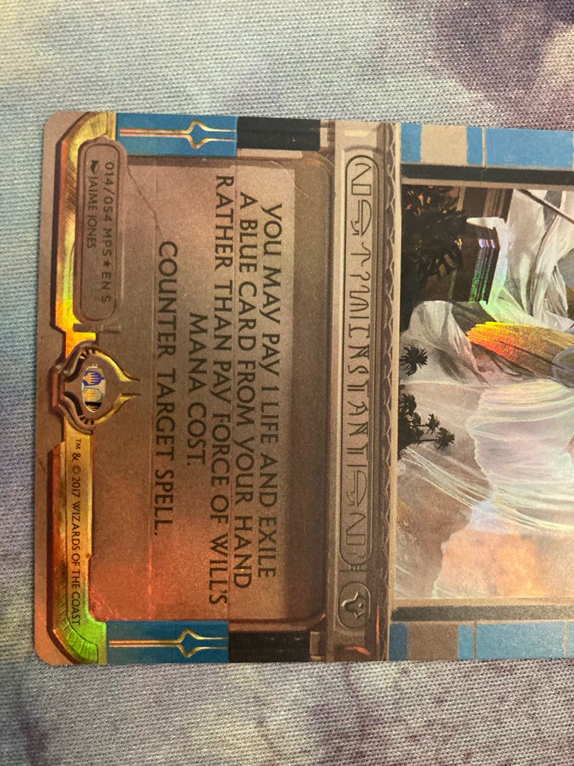 MPS 意志の力　英FOIL1枚　マスターピース