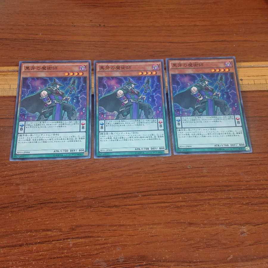 黒牙と紫毒の魔術師セット 各3枚