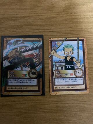 ワンピース　カード　ゾロ　set 初期