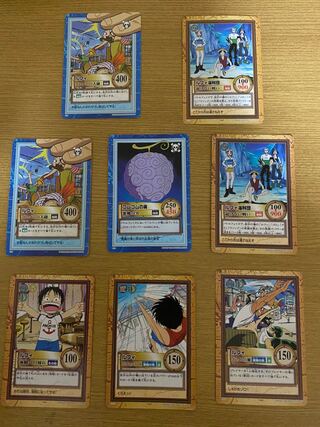 ワンピース　カード　ルフィset 初期