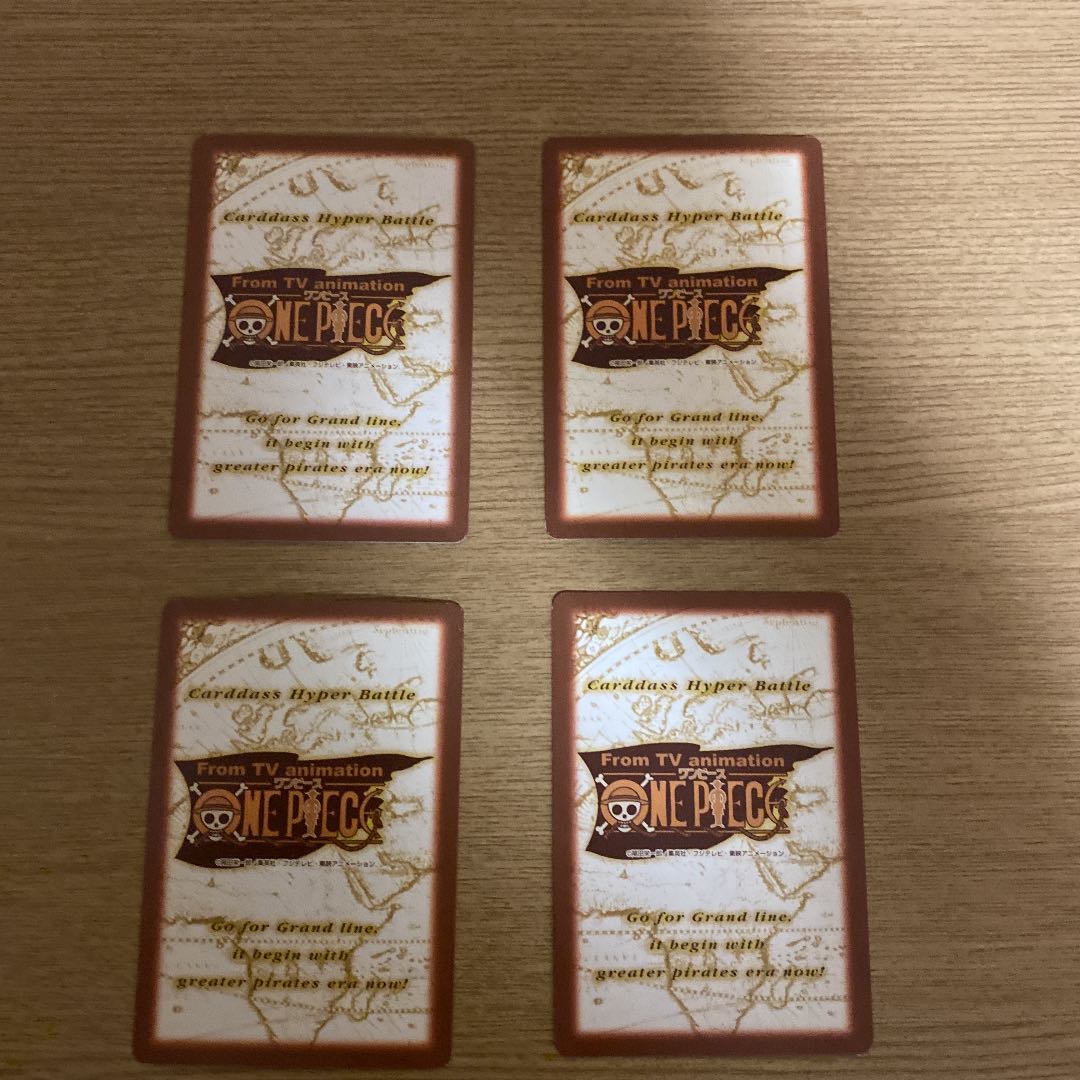 ワンピース　カード　サンジset