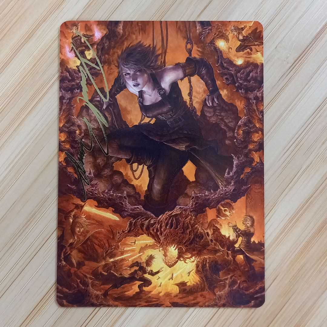 MTG [Foil Stamp] Nahiri, Heir of the Ancients Art Card
