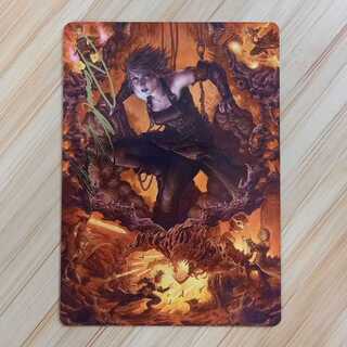 MTG [Foil Stamp] Nahiri, Heir of the Ancients Art Card
