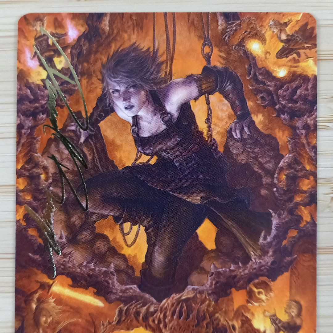 MTG [Foil Stamp] Nahiri, Heir of the Ancients Art Card