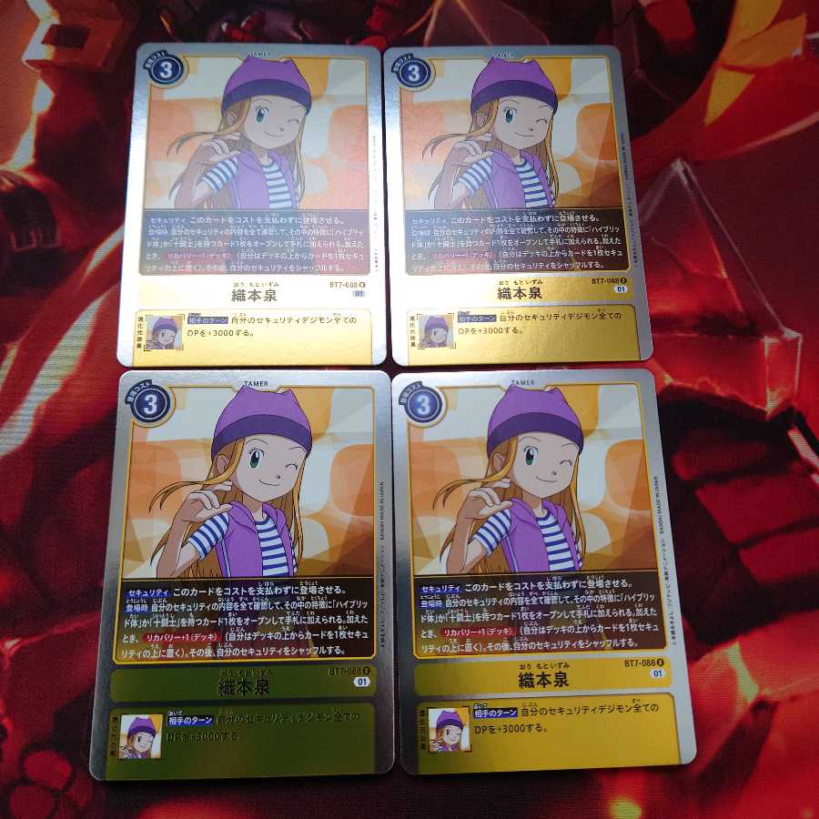 織本泉 4枚セット ネクストアドベンチャー