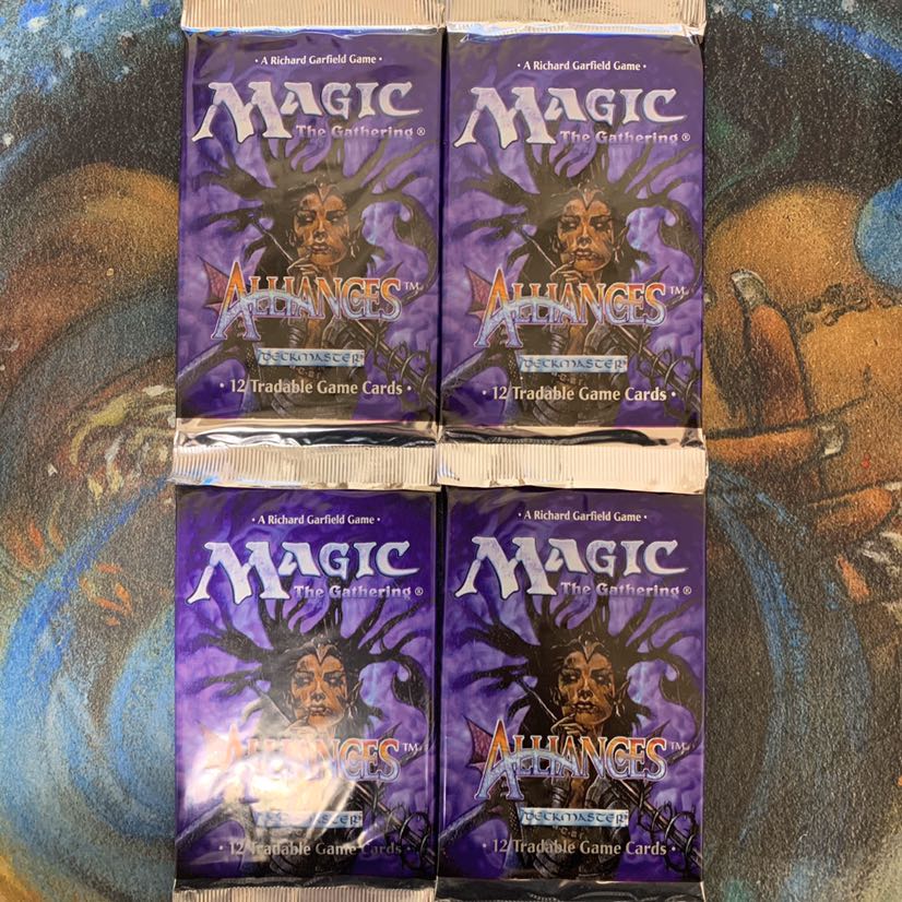 MTG アライアンス ブースター4パック 1枚の通販 てにをは＠出品発送 