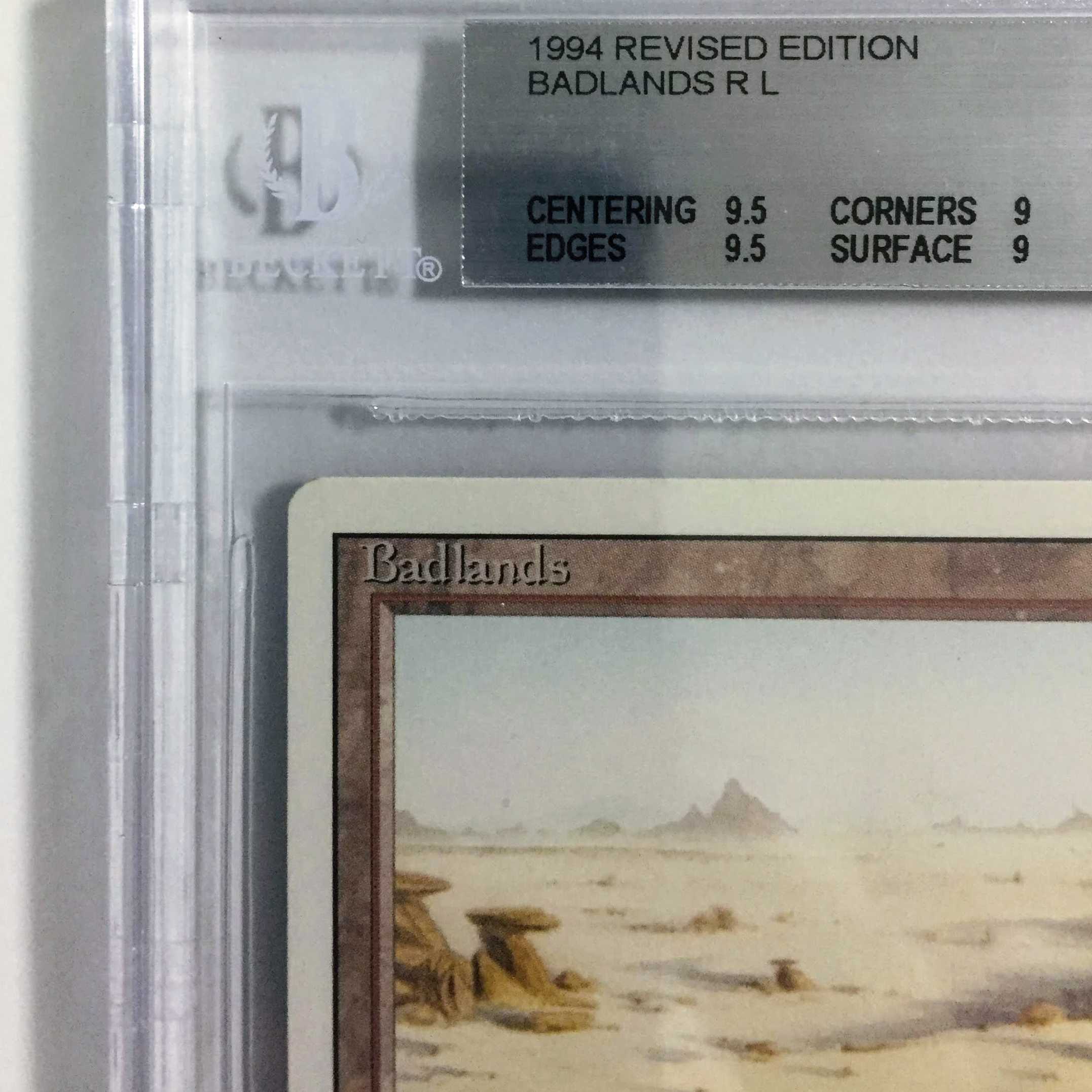 MTG Badlands(3ED),BGS9.0 鑑定済デュアルランド