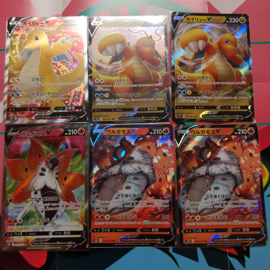 カイリュー、ウルガモスセット