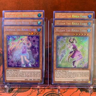 遊戯王【英語版】六花精プリム&ボタン シク 6枚セット