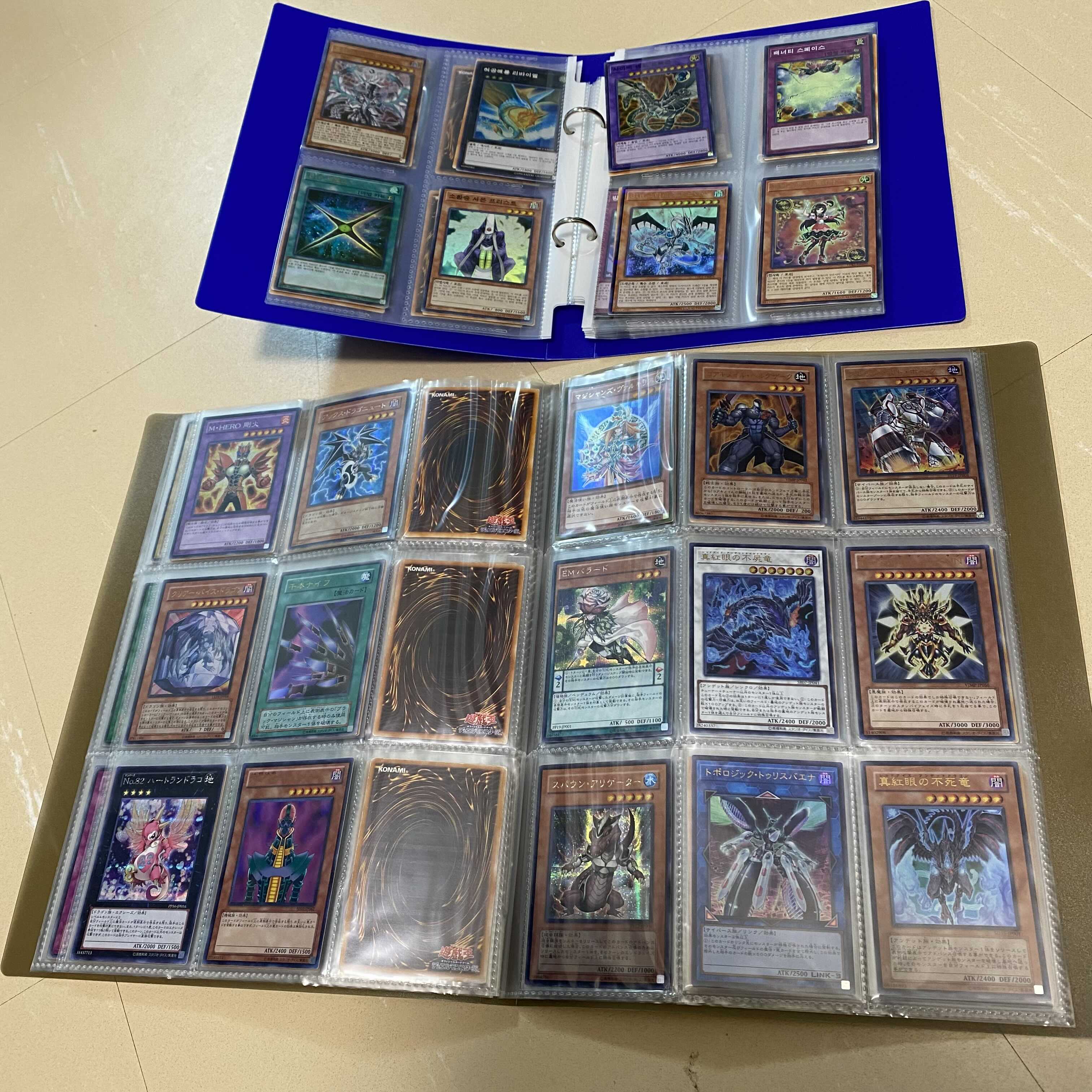 遊戯王　引退品　まとめ売り 詳細不明 ファイルと束