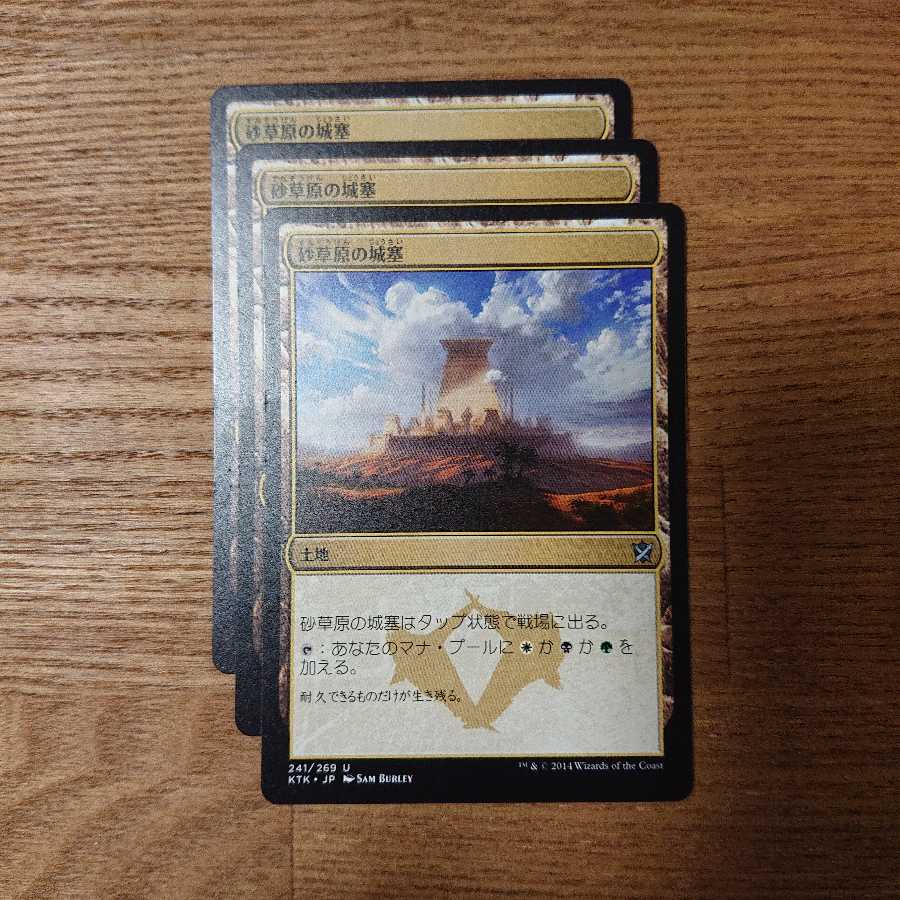 MTG Uncommon Sandsteppe Citadel