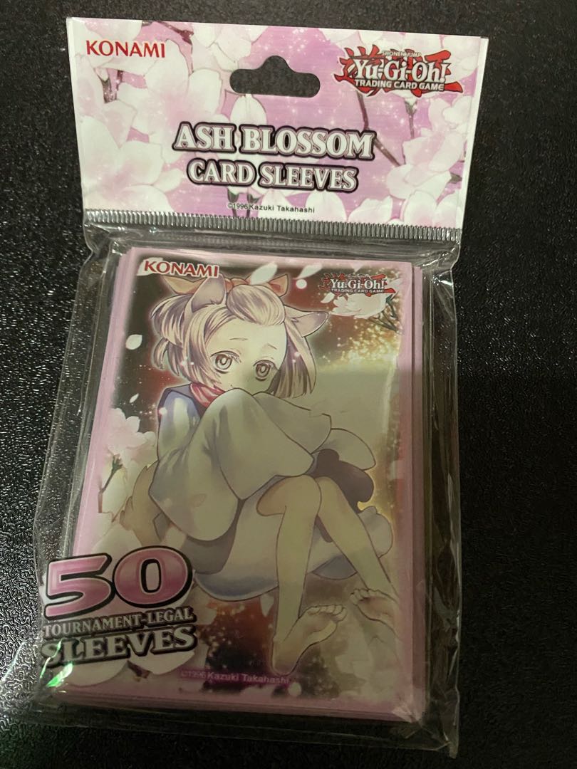 Yu-Gi-Oh!" North American version Ash Blossom & Joyous Spring sleeve with different illustrations