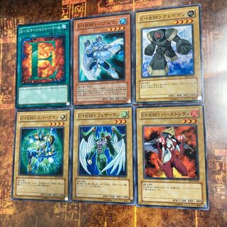 遊戯王★E・HERO バーストレディ、クレイマン、フェザーマン、スパークマン　等 1枚