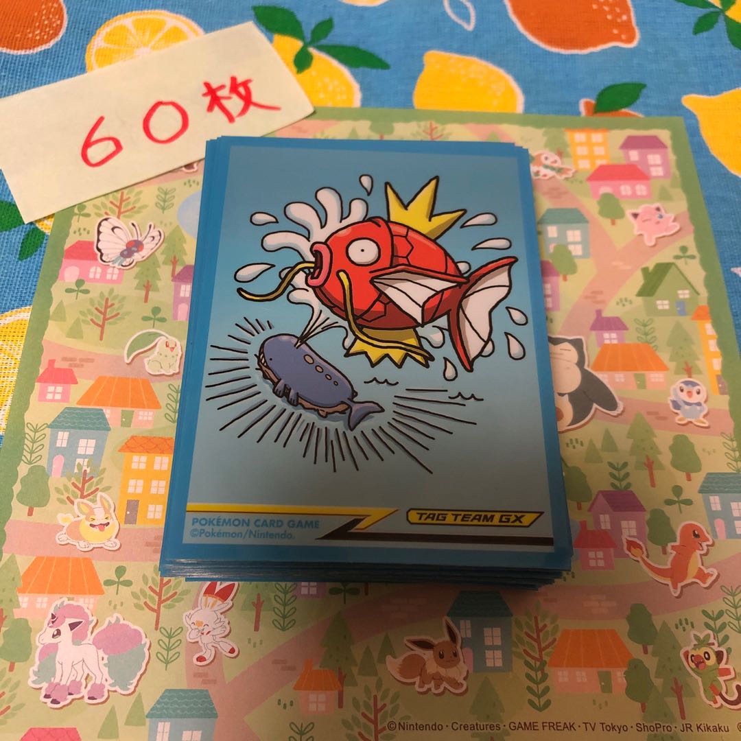 デッキシールド・コイキング&ホエルオー☆60枚