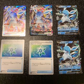 グレイシアVMAX グレイシアV スノーリーフバッジ各2枚セット