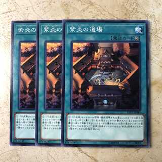 紫炎の道場　ノーマル（3枚）