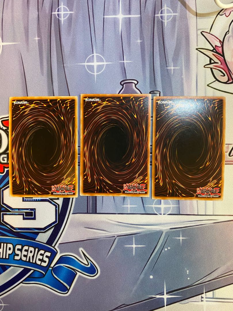 神の宣告 シークレットレア3枚英語版 1st