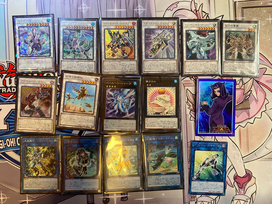 氷結界デッキ　スリーブ　EX付き　入賞経験あり