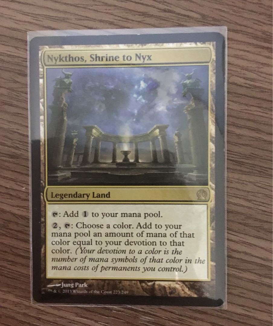 ニクスの祭殿、ニクソス/Nykthos, Shrine to Nyx  英 ①