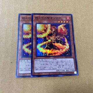 絶火の大賢者ゾロア スーパーレア　2枚セット