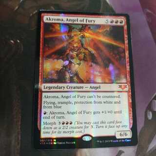 憤怒の天使アクローマ FtV Foil