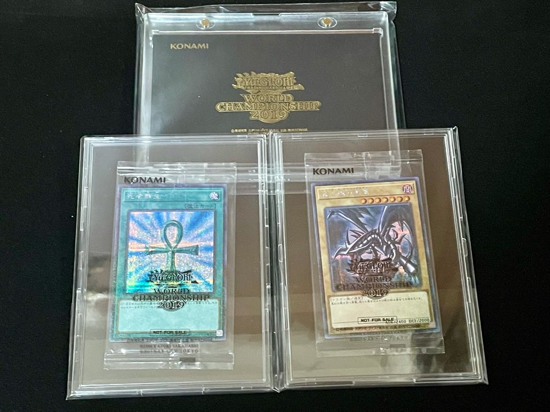 wcs2019 黒封筒付き 真紅眼の黒竜 死者蘇生 ミレニアムシークレット 1BOX