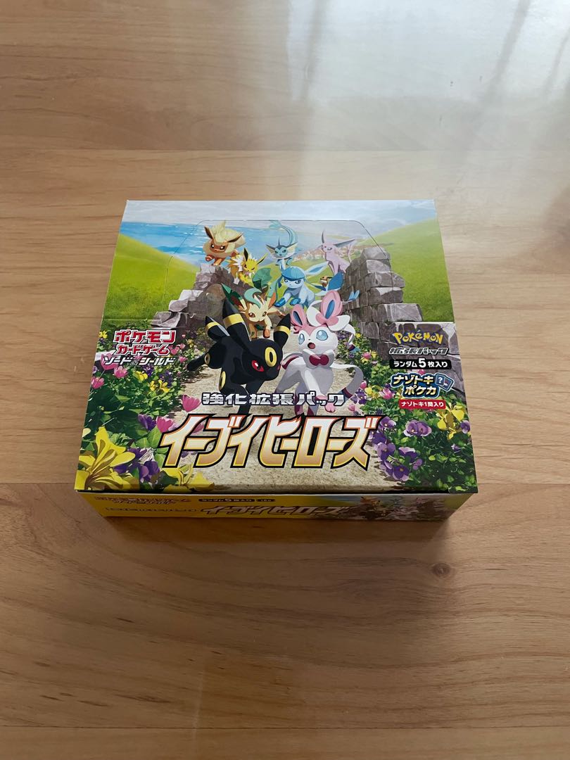 ☆初出品☆ ٩(^‿^)۶ イーブイヒーローズＢＯＸ　未開封　未サーチ品