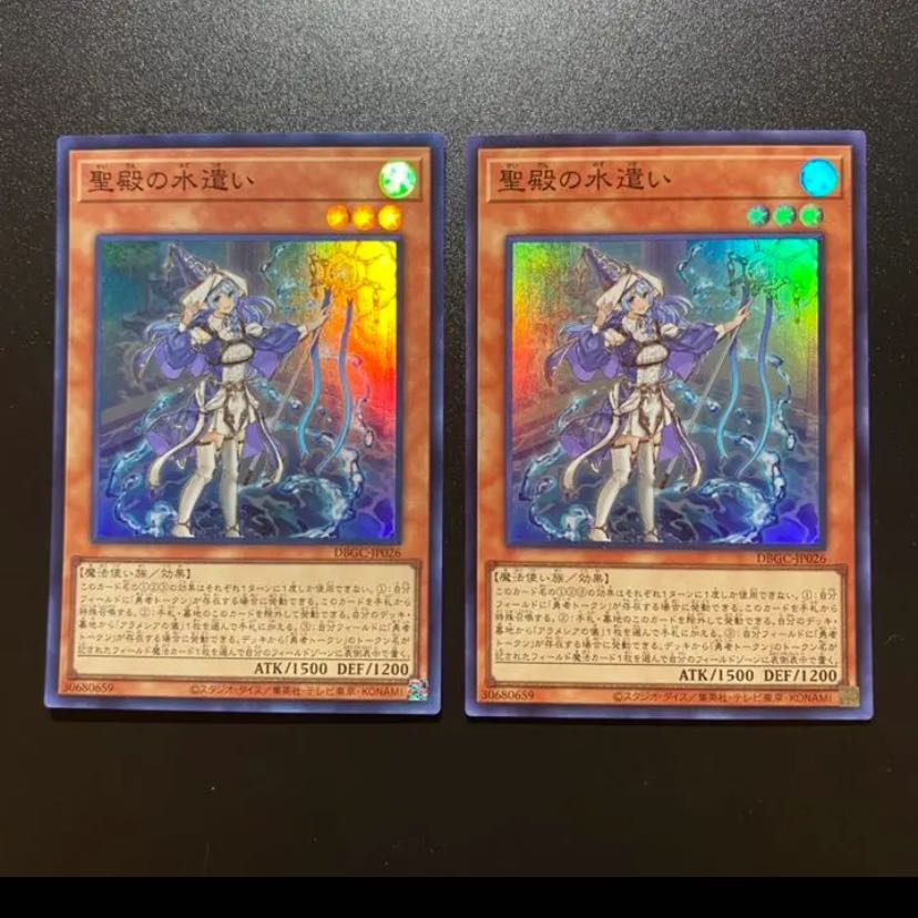 聖殿の水遣い スーパー 2枚