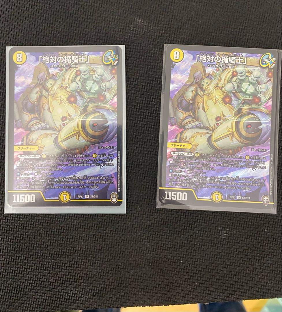 「絶対の楯騎士」2枚