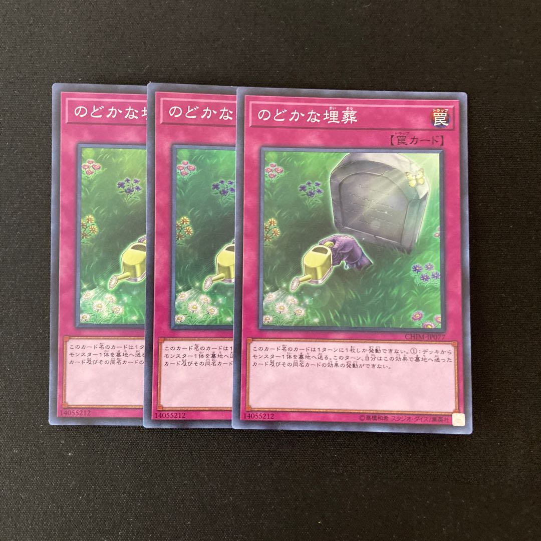 専用(12点)L167 のどかな埋葬 ３枚セット 遊戯王 トレトレ
