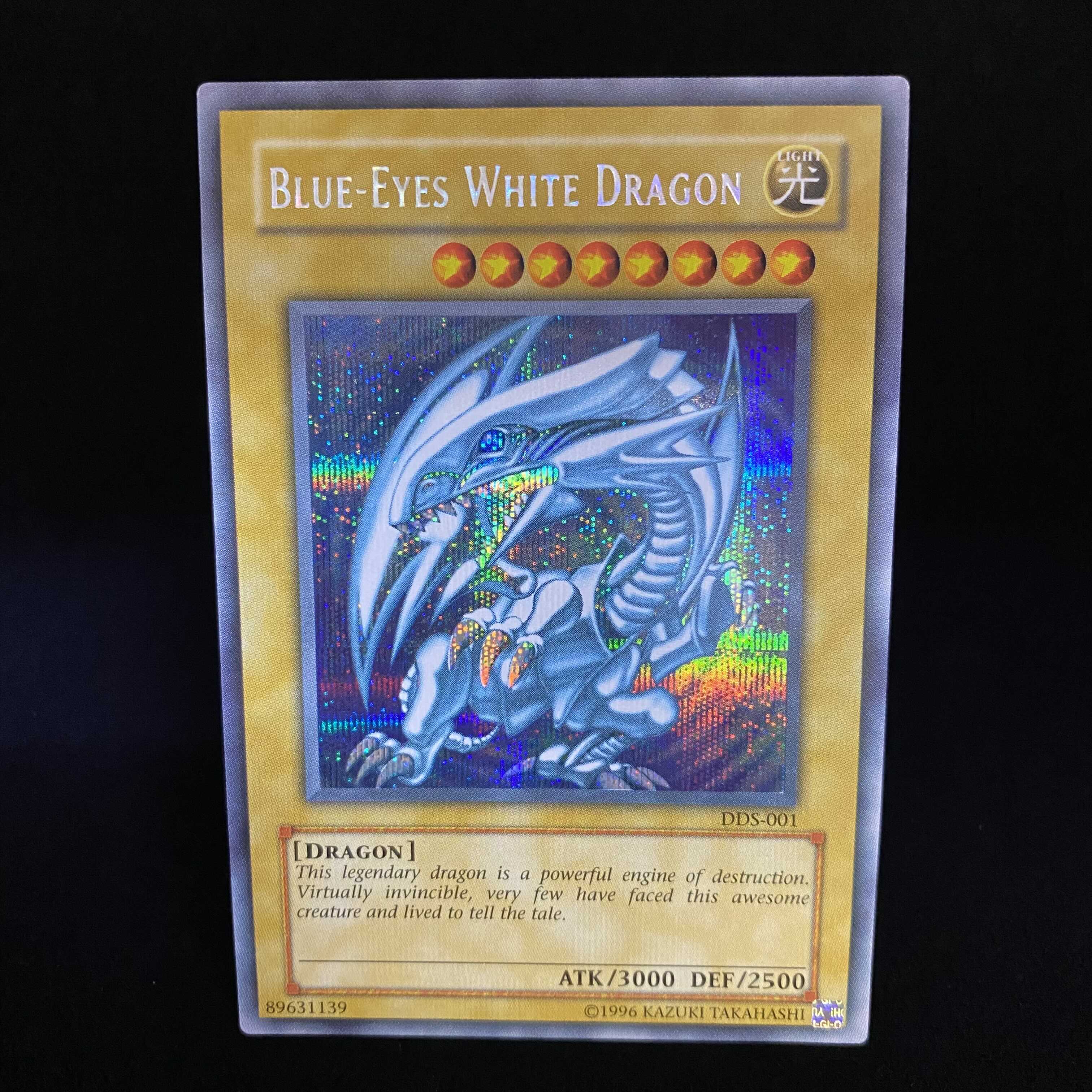 English version Blue-Eyes White Dragon Secret DDS