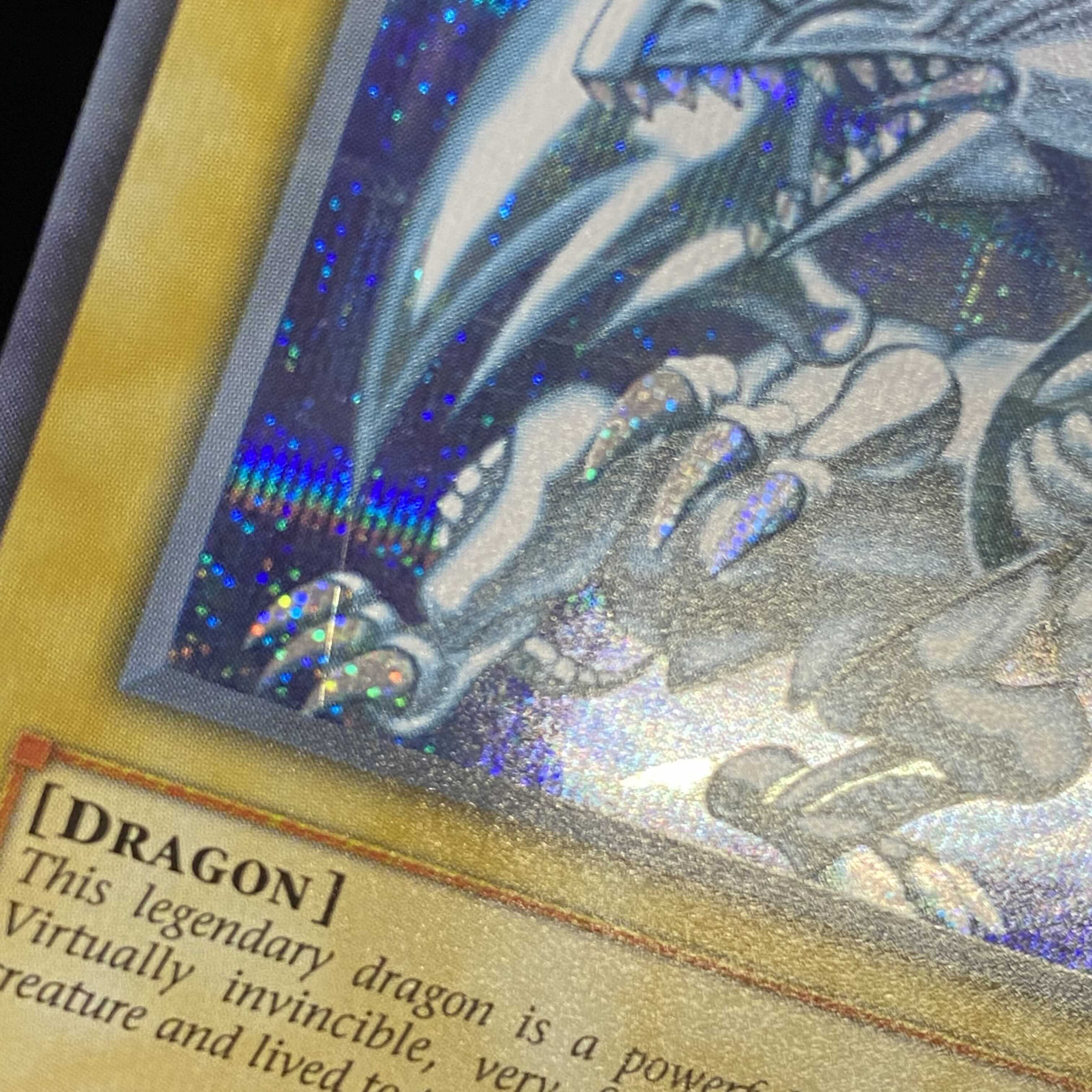 English version Blue-Eyes White Dragon Secret DDS