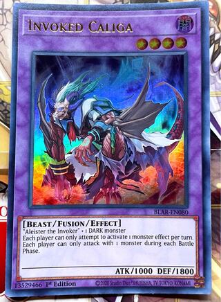 遊戯王 召喚獣カリギュラ 英語版 ウルトラレア 1st Edition