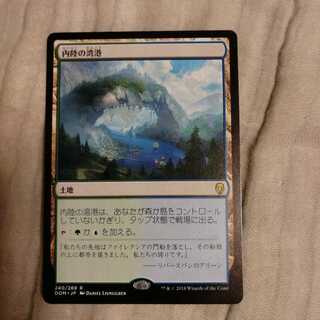 内陸の湾港/Hinterland Harbor》[DOM] 土地R | 日本最大級 MTG