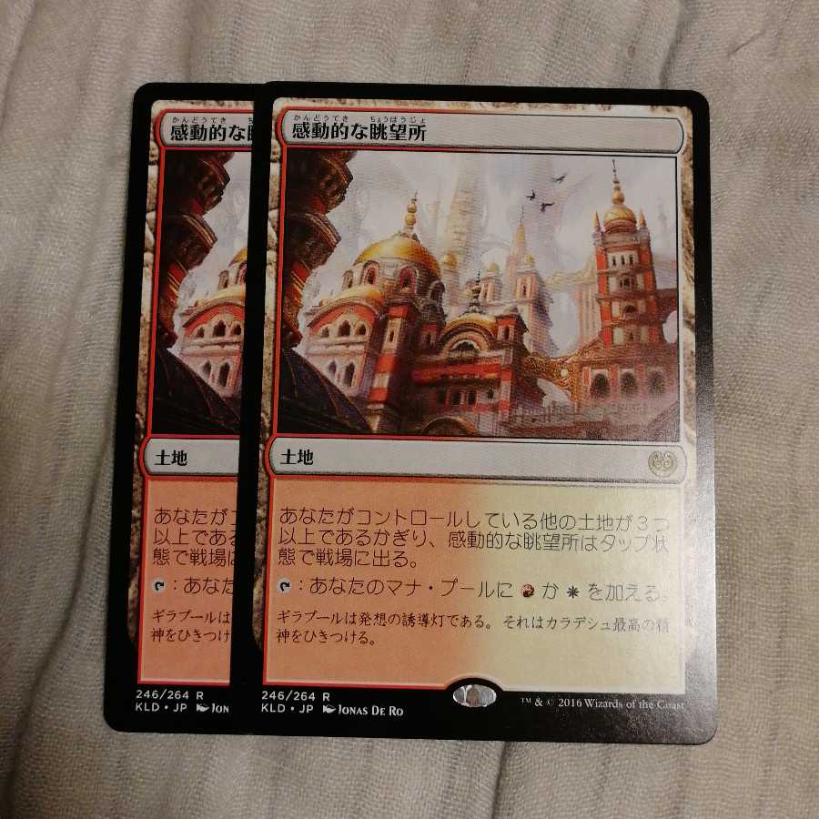 感動的な眺望所