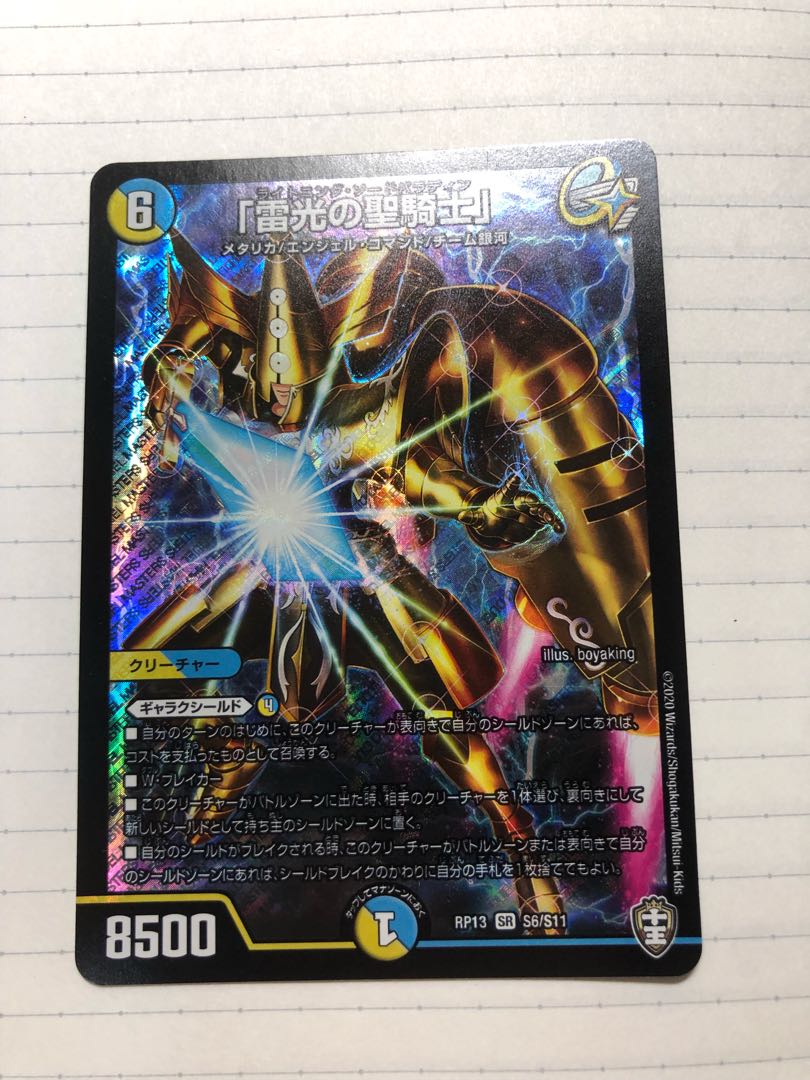 「雷光の聖騎士」