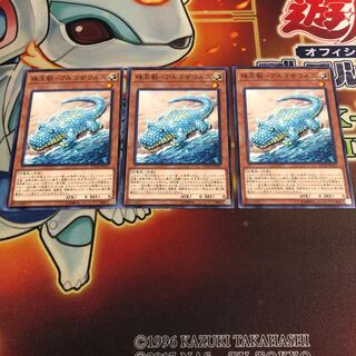 珠玉獣-アルゴザウルス ノーマル　3枚