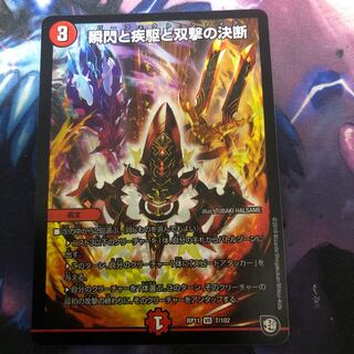 瞬閃と疾駆と双撃の決断