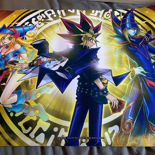 遊戯王 YCSJ プレイマット 遊戯王 YCSJ ベスト8 プレイマット 未開封 闇遊戯&海馬 青眼の白