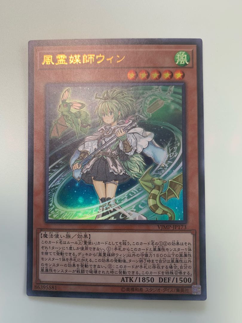 Wynn the Wind Channeler Ultra Rare JP173