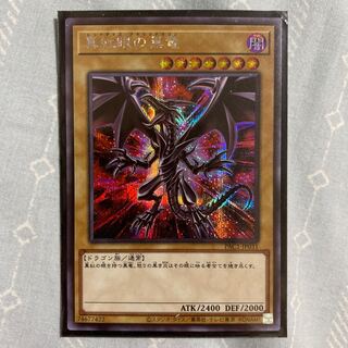真紅眼の黒竜（イラスト違い版） シークレットレア
