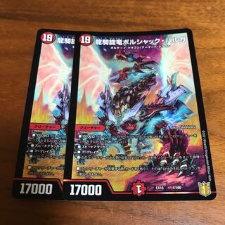 龍騎旋竜ボルシャック・バルガ 2枚