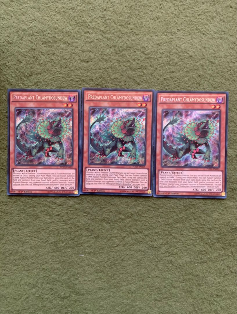 捕食植物サンデウ・キンジー　英語版シークレット3枚